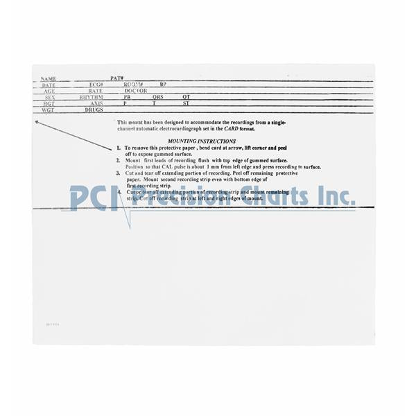 Mount EKG Burdick 100/Box